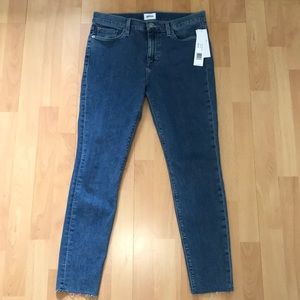 NWT HUDSON mid rise ankle Natalie skinny size 29